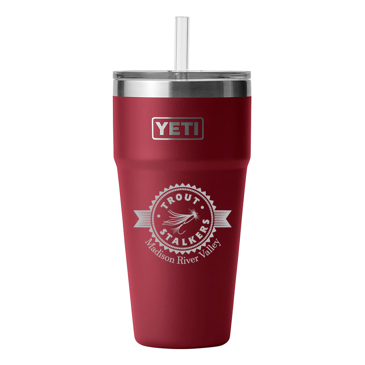 Rambler 10 oz Tumbler With Magslider Lid - Harvest Red