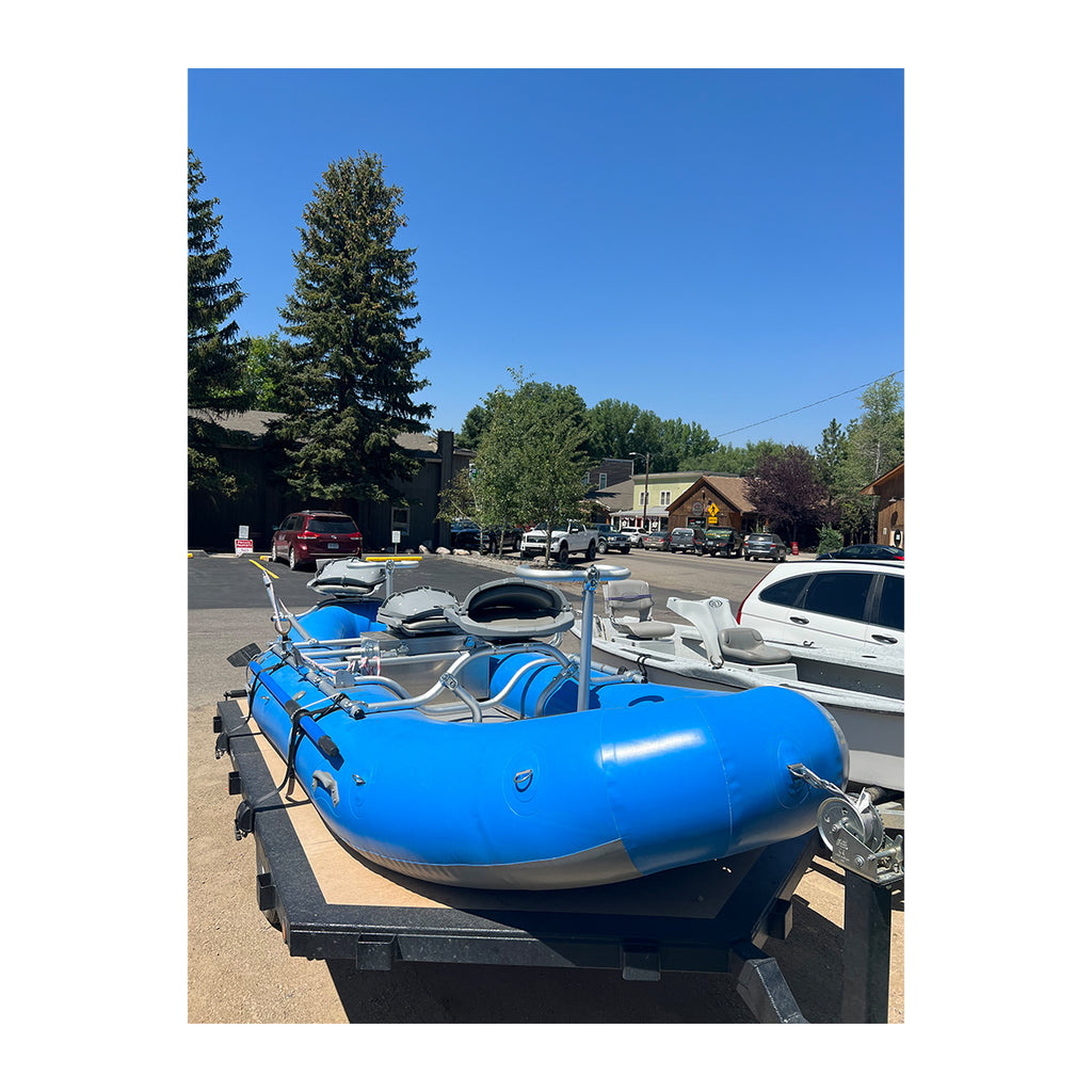 USED 2022 Outcast PAC 1400 Raft Blue with Frame/2021 Tight Lines Trail –  Trout Stalkers Fly Shop