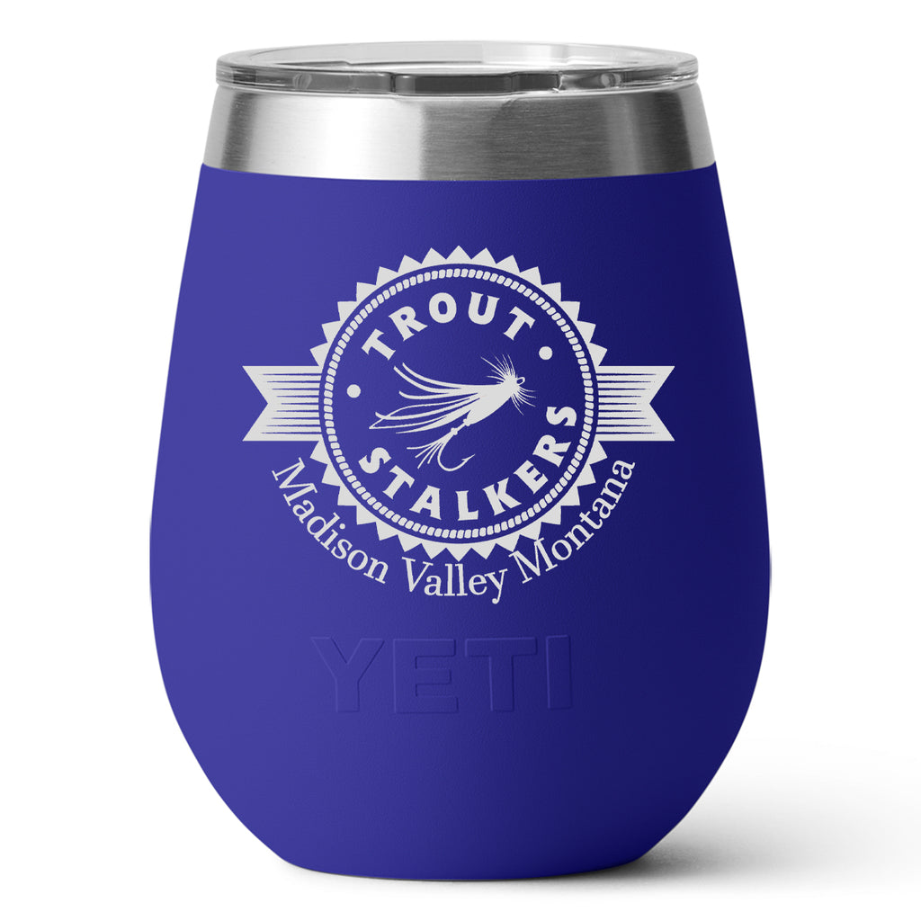 Yeti Rambler 10 Ounce Wine Tumbler: Seafoam; RGS Circle Logo – RGS