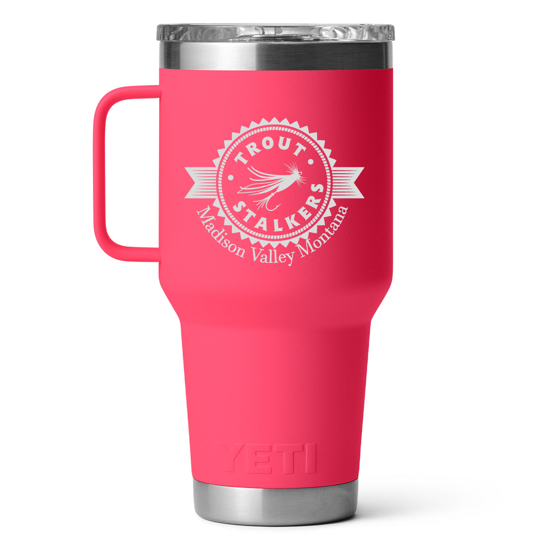 Yeti Rambler 30oz Travel Mug Bimini 2024 Pink